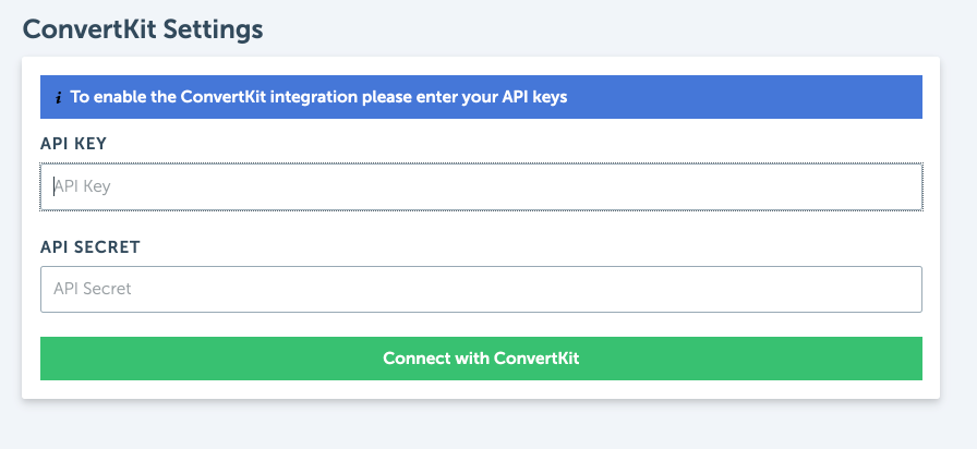 Integrating RightMessage with ConvertKit
