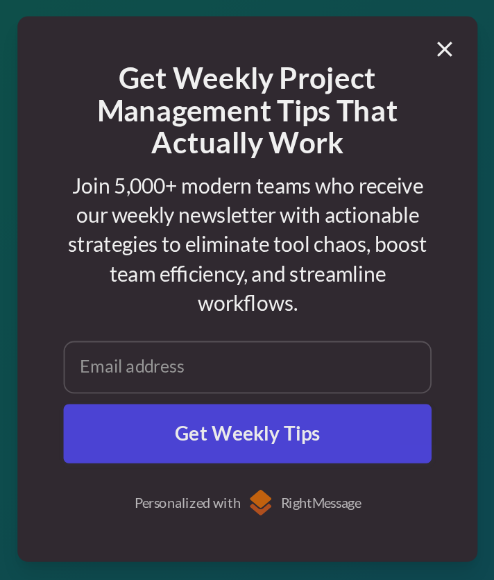 Live preview of the opt-in form before a visitor enters an email address