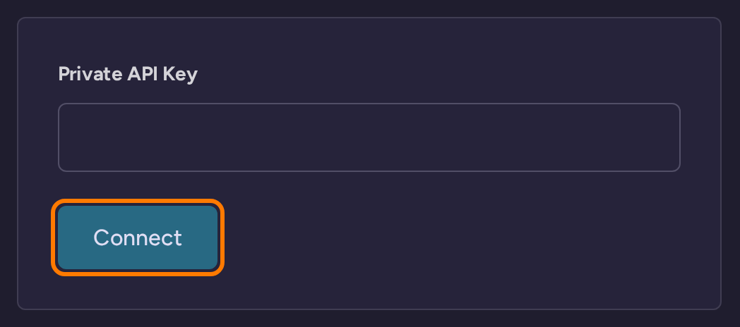 Klaviyo connection controls in RightMessage, with no credentials entered
