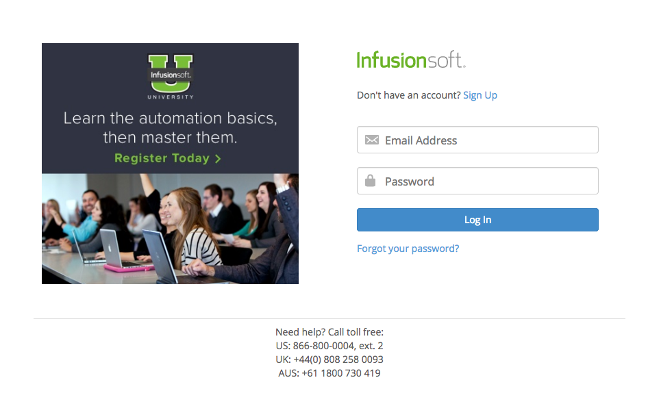 Infusionsoft Auth 1