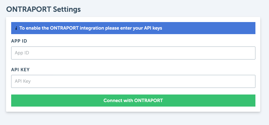 Integrating RightMessage with Ontraport