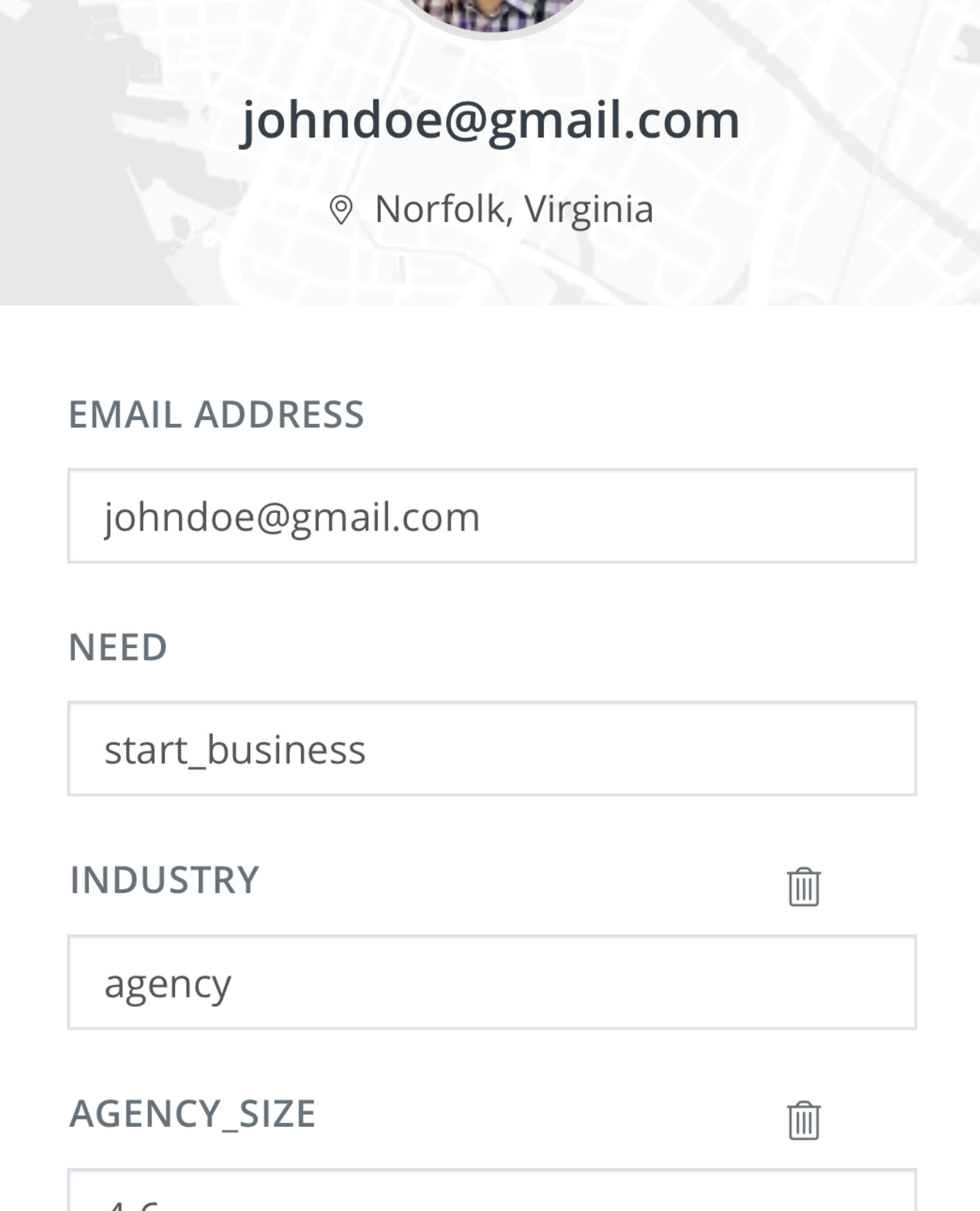 Email list subscribers are automatically identified